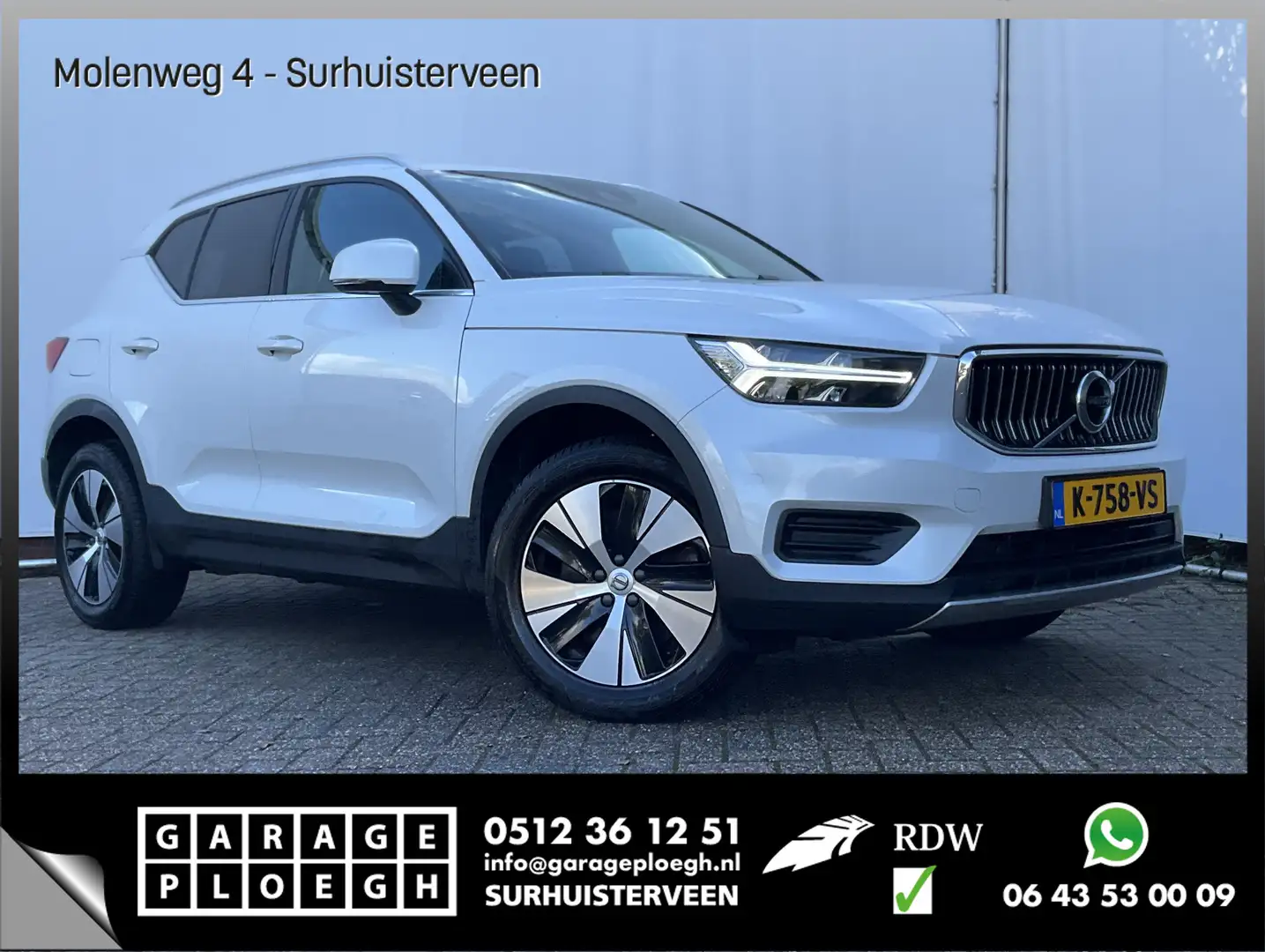 Volvo XC40 1.5 T4 Recharge Inscription Stoel.Stuurverw. Carpl Bianco - 1