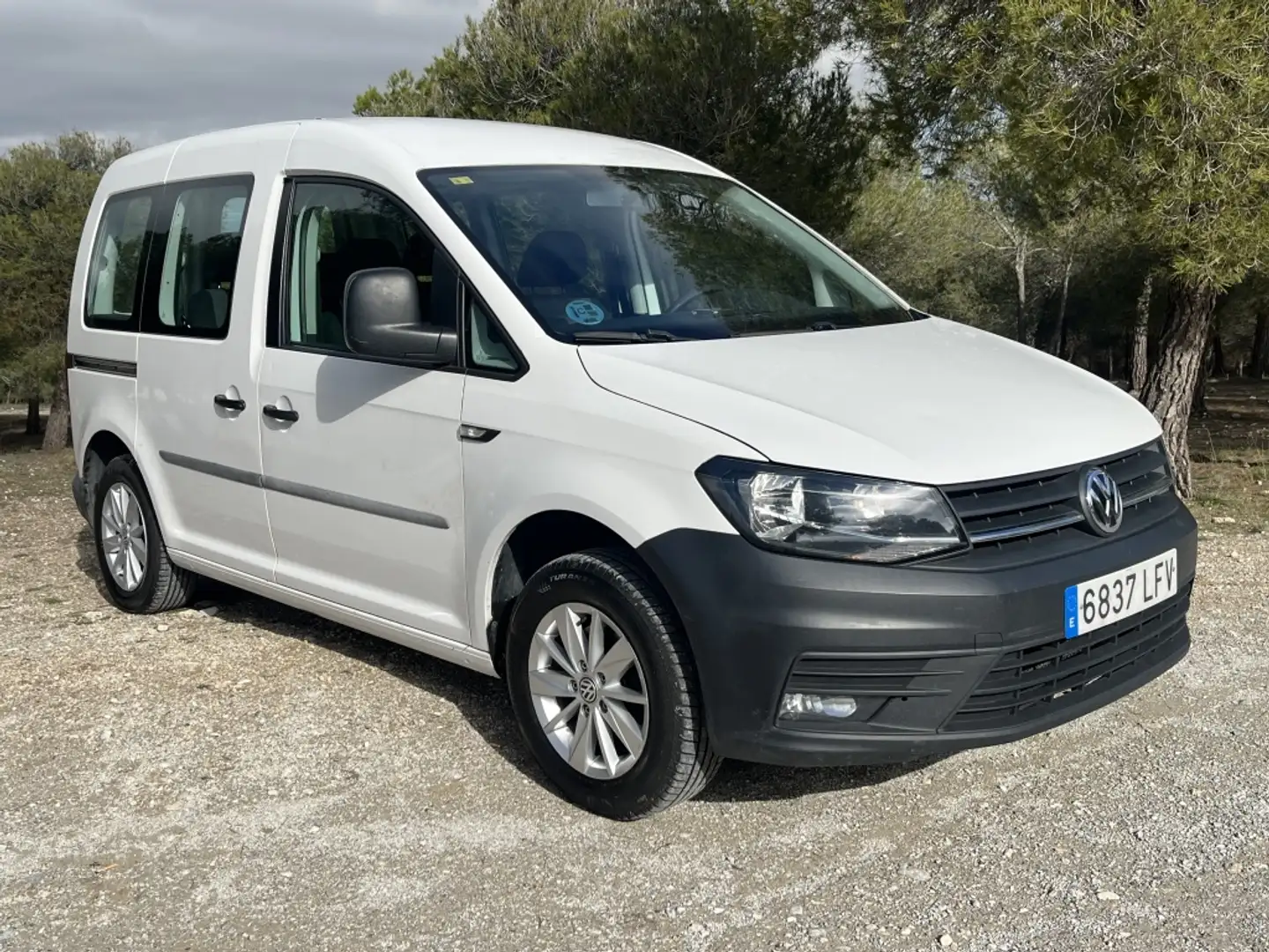 Volkswagen Caddy 2.0TDI Kombi Business 55kW Blanco - 2