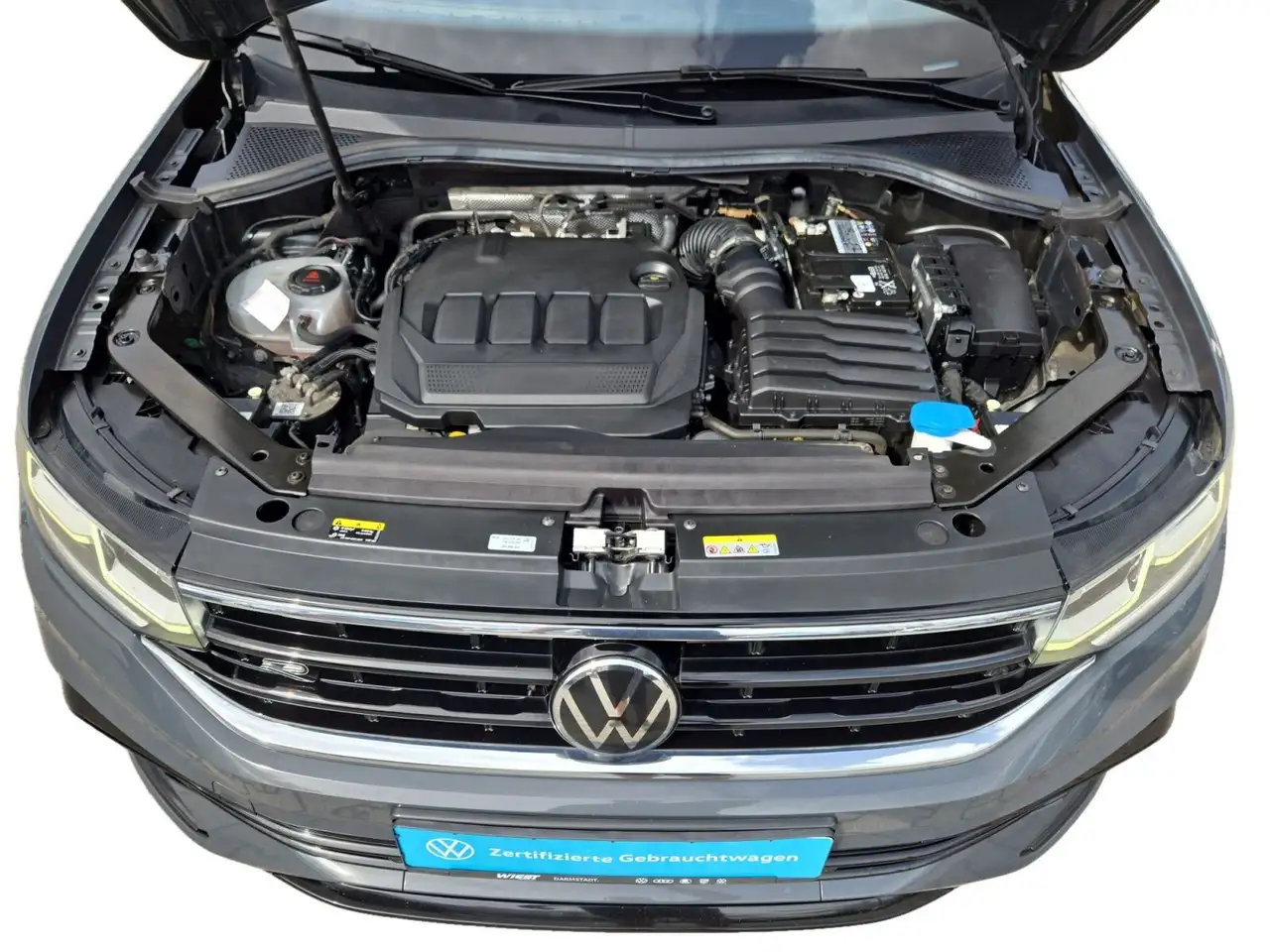 Volkswagen Tiguan R-Line 2.0 TDI DSG, MATRIX/KAM/AHK/ACC/SH, миниатюра 12