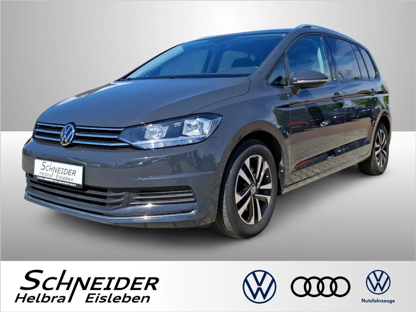 Volkswagen Touran 1.5 TSI UNITED SHZ+NAVI+APP+PDC Bluetooth Gris - 1