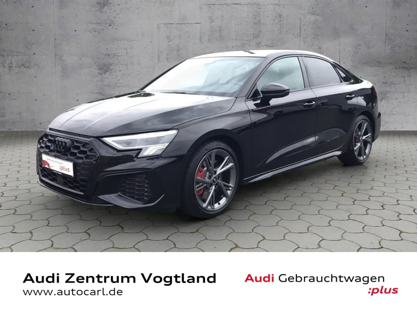 Audi S3 Limousine 2.0TFSI quattro S tronic PANO/SHZ KLIMA Noir - 1