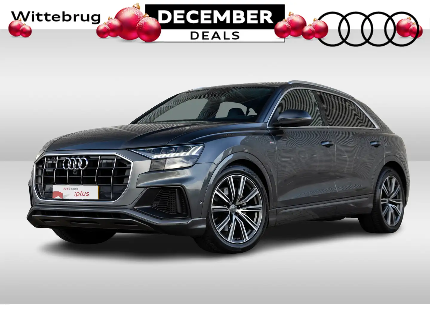 Audi Q8 55 TFSI 340PK quattro Pro Line S | B&O | Panoramad Gris - 1