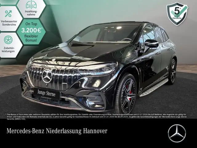 Mercedes-Benz EQE 43 4M NIGHT+PANO+360+AHK+BURMESTER+SITZKLIMA