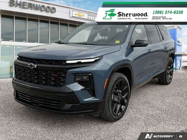 2026 Chevrolet Traverse RS | Leather | Sunroof | One Owner | Local Trade