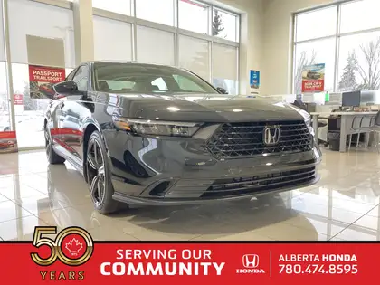 Black 2026 Honda Accord SE FWD Sedan Front-Wheel Drive Automatic