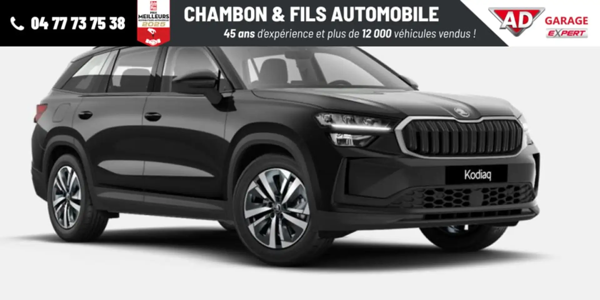 Skoda Kodiaq 1.5 TSI 150 ch Hybrid ACT DSG7 7pl Selection Zwart - 1