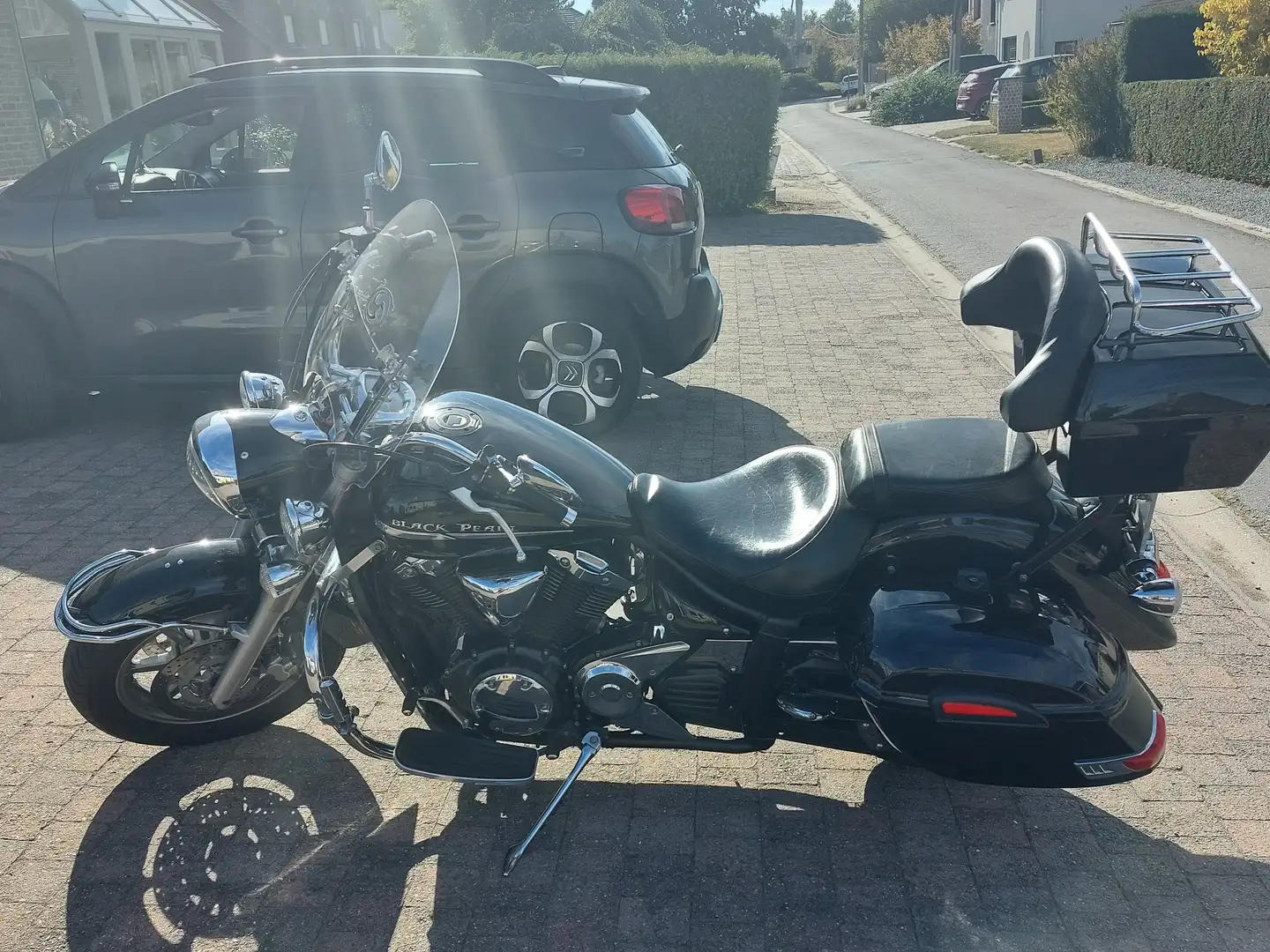 Yamaha XVS 1300 Chopper Noir - 1