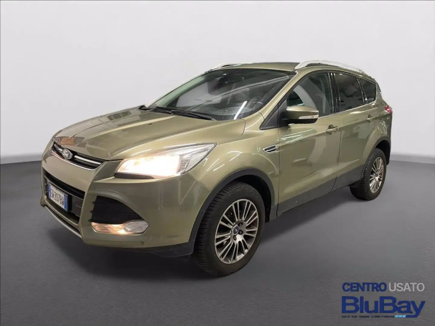 Ford Kuga 2.0 TDCI 163 CV 4WD Powershift Titanium X Grijs - 1
