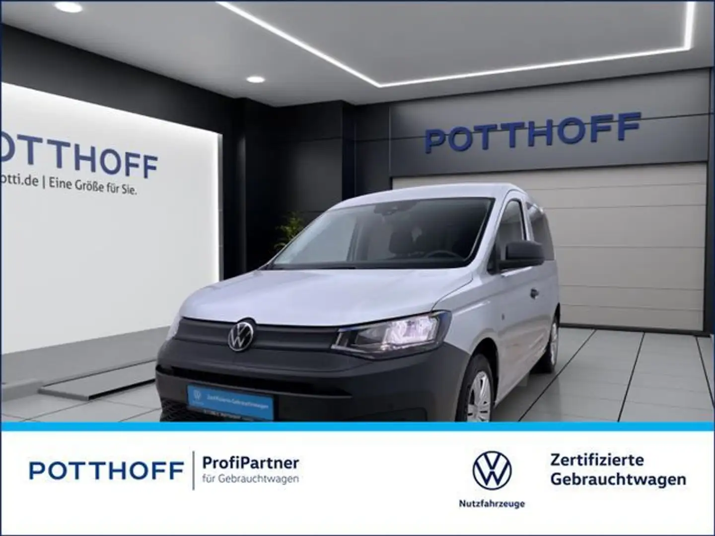 Volkswagen Caddy 1.5 TSI KOMBI PDC KLIMA MFL DAB+ Silber - 1