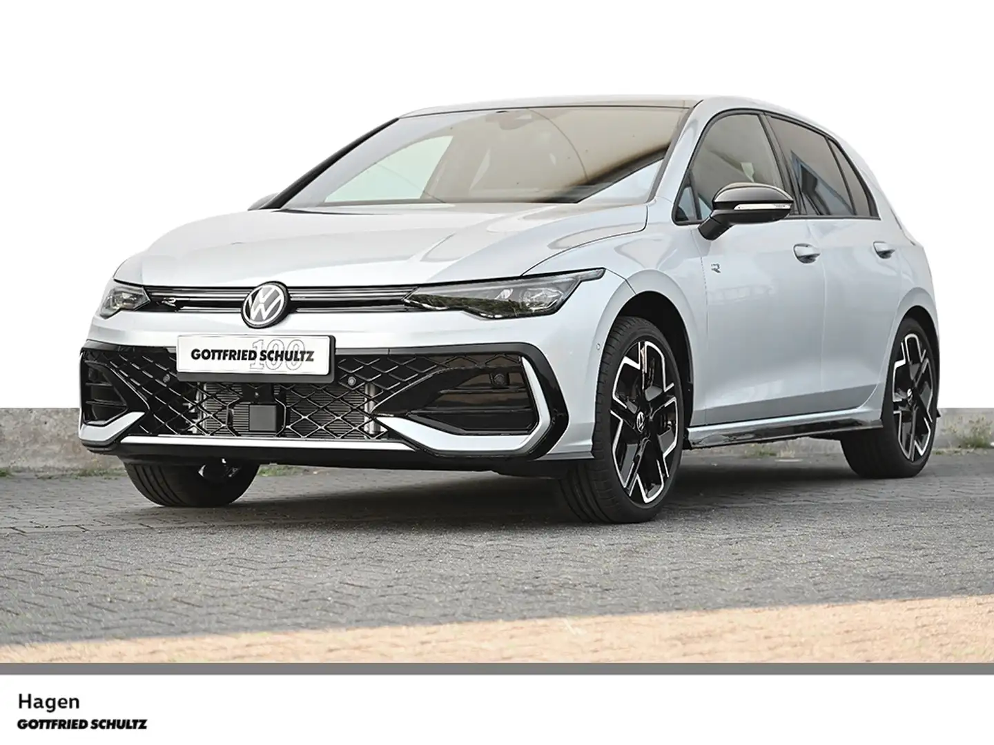 Volkswagen Golf R -Line 1.5 l eTSI DSG Black StylePano+MATRIX+Assist Silber - 1