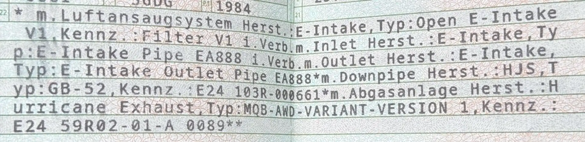 Volkswagen Golf R 7R Variant 4 Motion Performance Black - 1