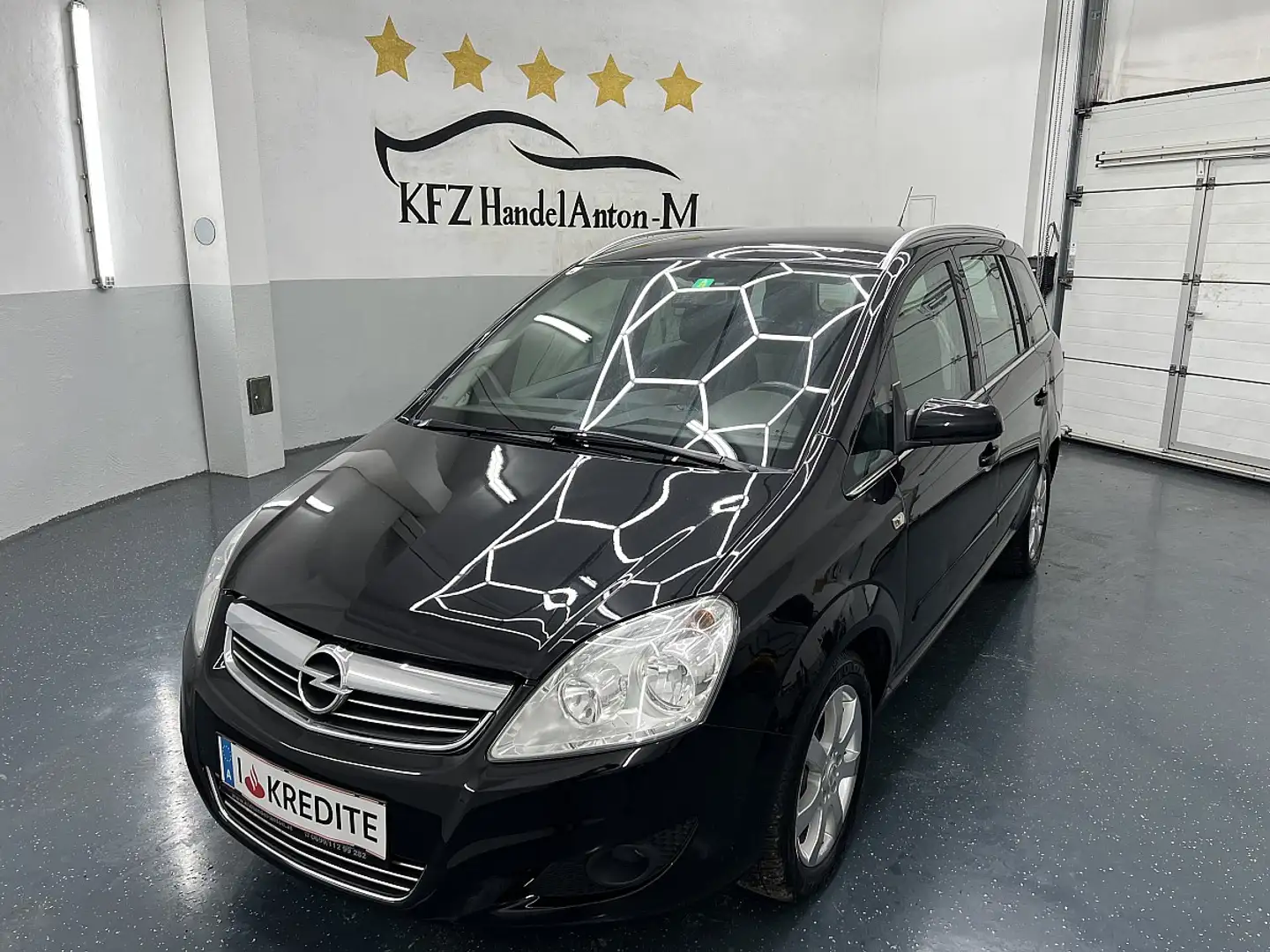 Opel Zafira 1,6 Edition * 7 SITZER * SOFORT FINANZIERUNG & ... Schwarz - 1