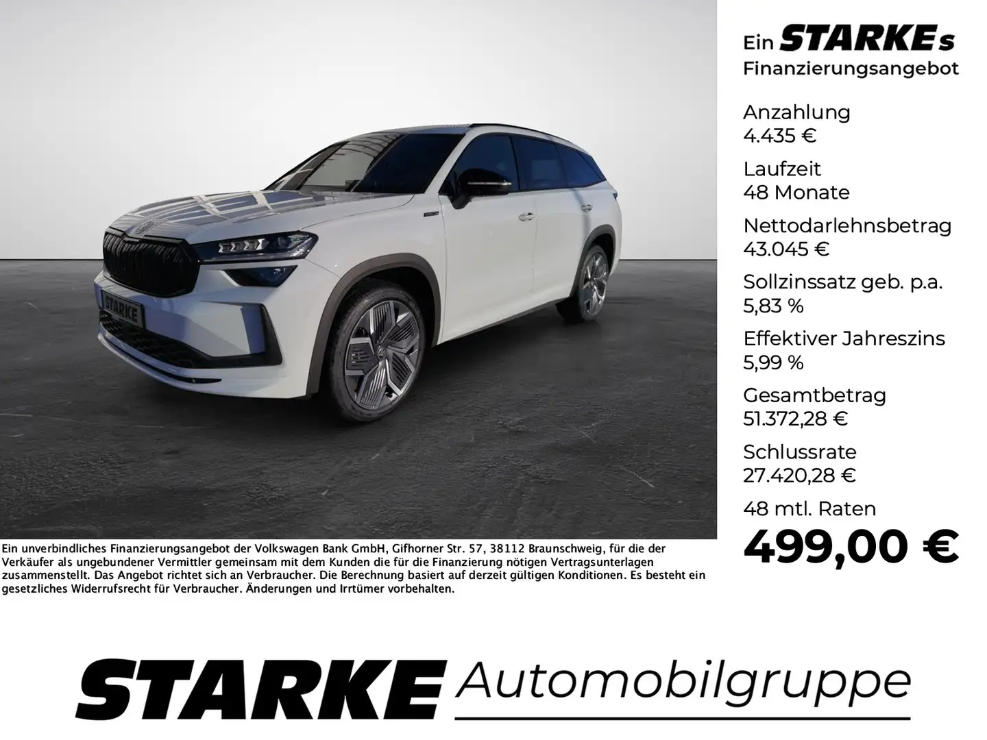 Skoda Kodiaq Sportline 2.0 TDI DSG Sportline Wit - 1