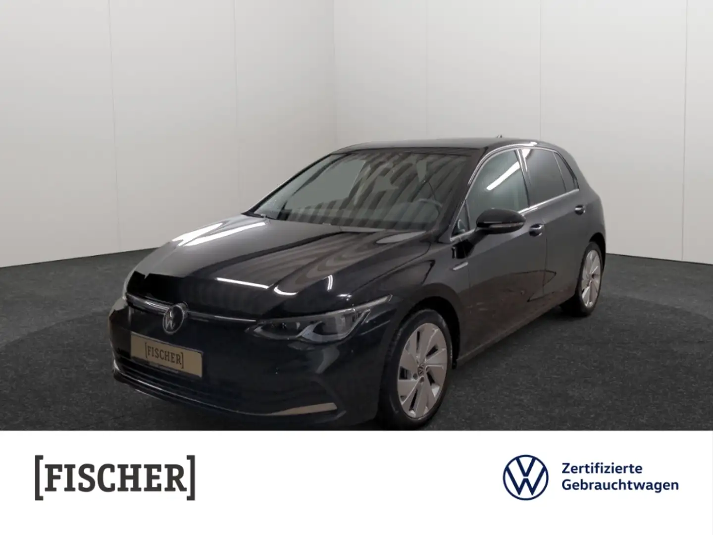 Volkswagen Golf VIII 1.5 eTSI DSG Style Matrix Navi SHZ ACC PDC Schwarz - 1