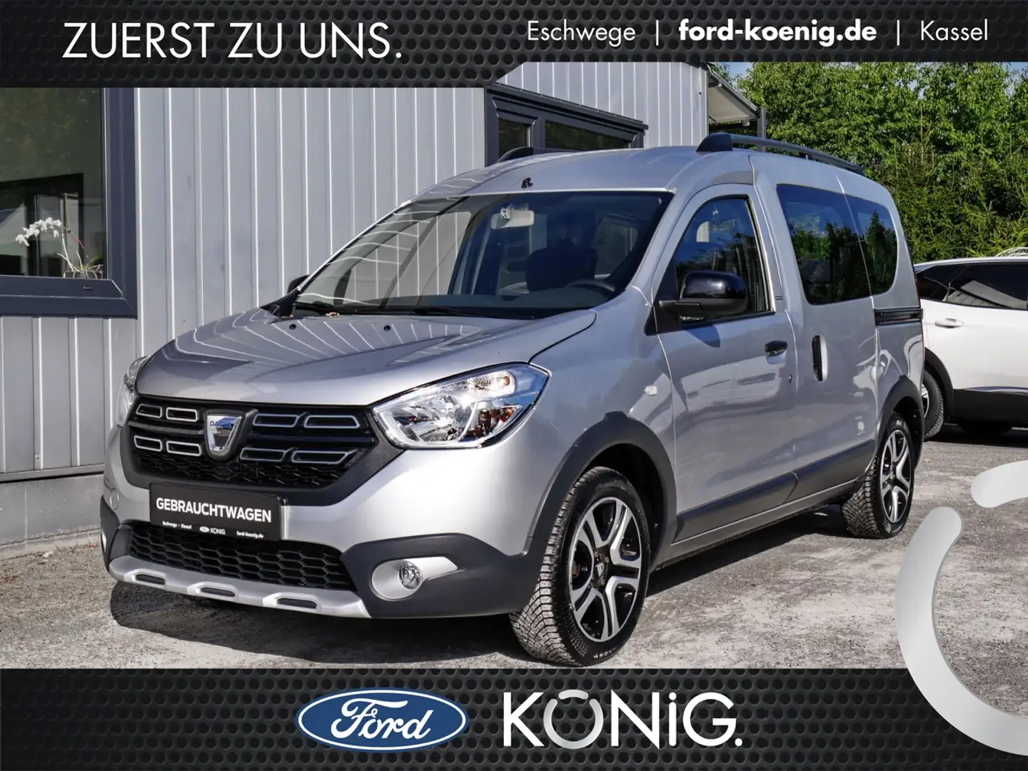 Dacia Dokker Stepway Celebration 1.6 SCe Klima+Navi Klima Navi Gris - 1