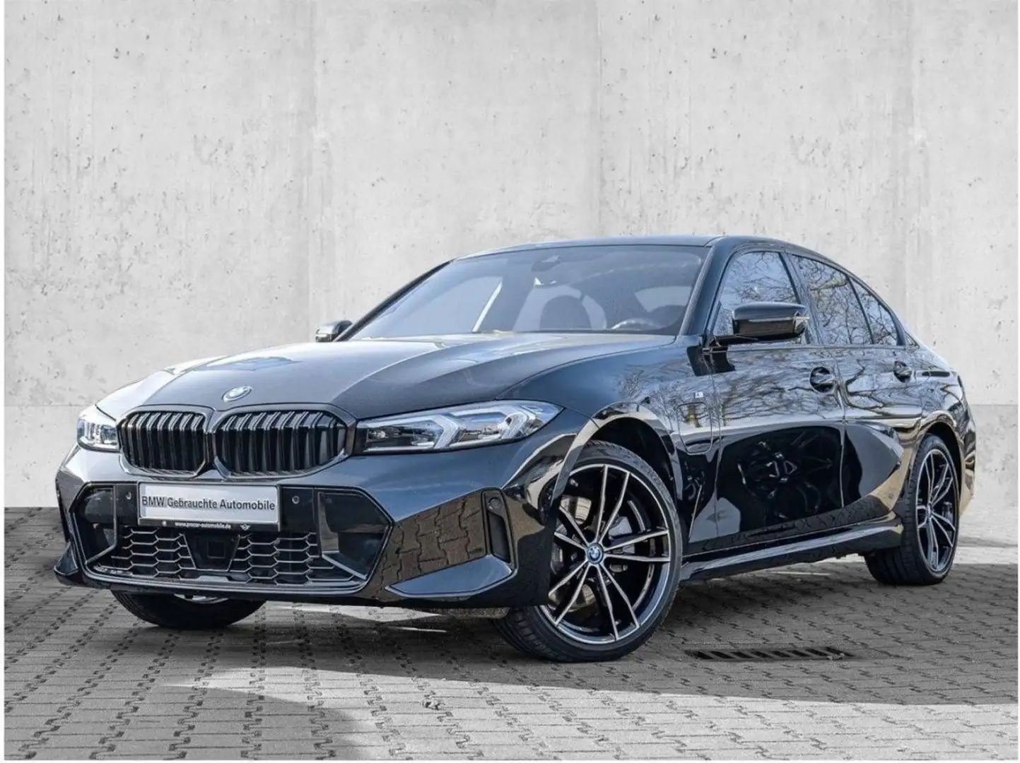 BMW 330 330 e xDrive MSport 19 Adap.LED PANO ACC DA PA Noir - 1