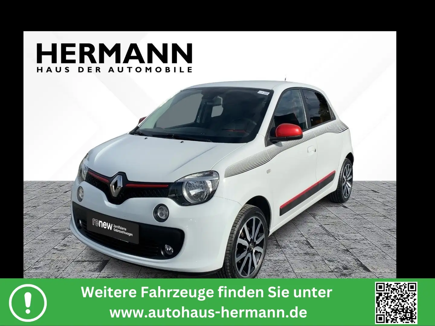 Renault Twingo 1.0 SCe 70 Chic LED*KONTRAST*PDC*LM*PDC Weiß - 1