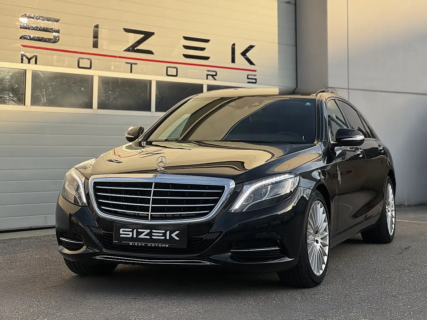 Mercedes-Benz S 350 d 4Matic lang Aut. Schwarz - 1