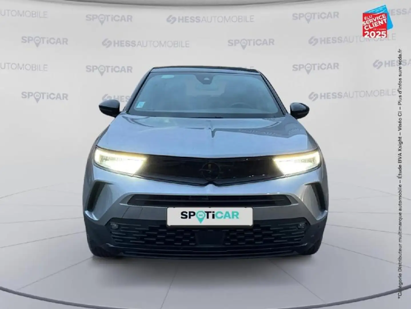 Opel Mokka 1.2 Turbo 136ch GS Carplay Gris - 2