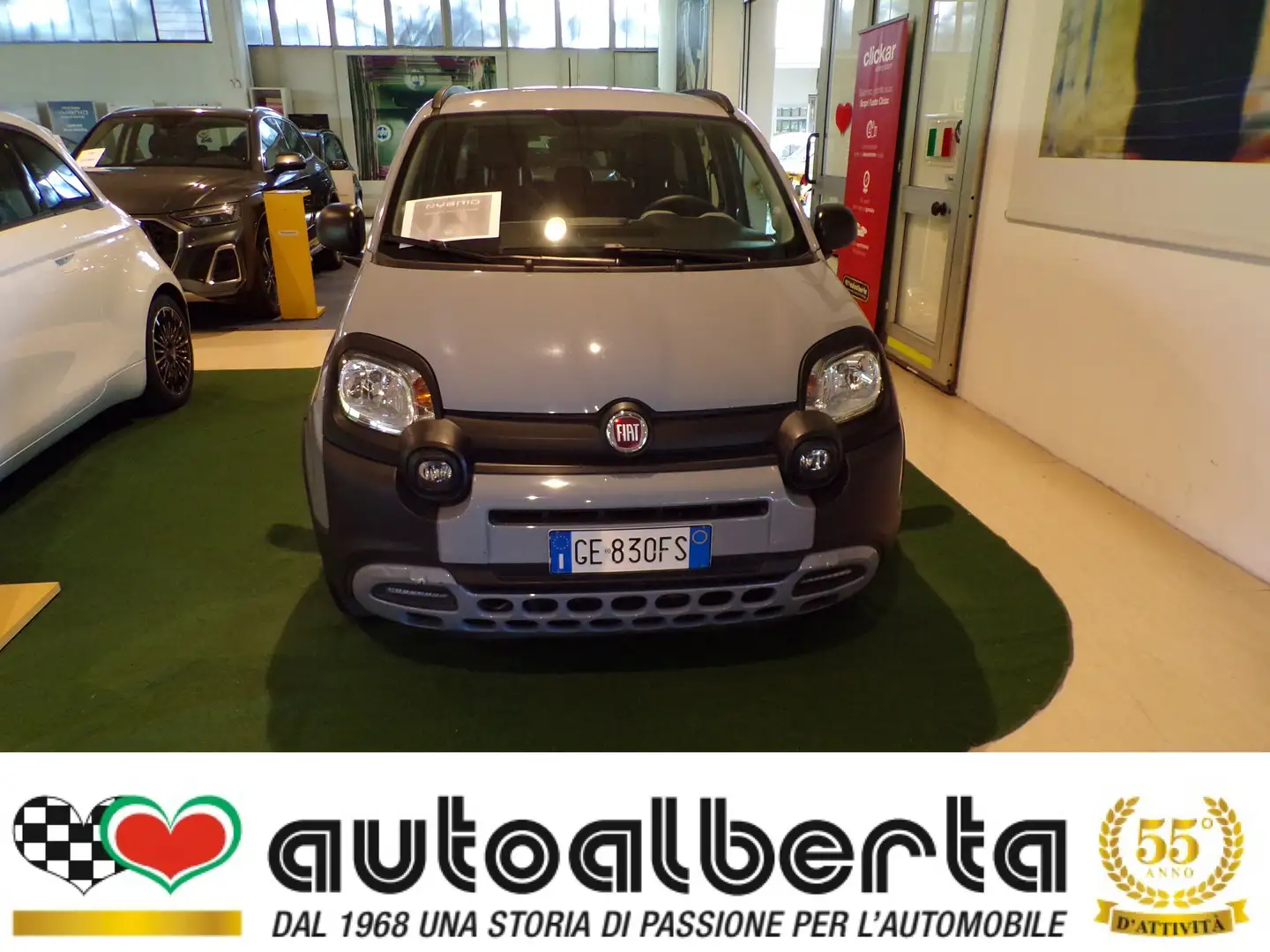 Fiat Panda Cross Hybrid 70cv (KM. 13.708) Grigio - 2