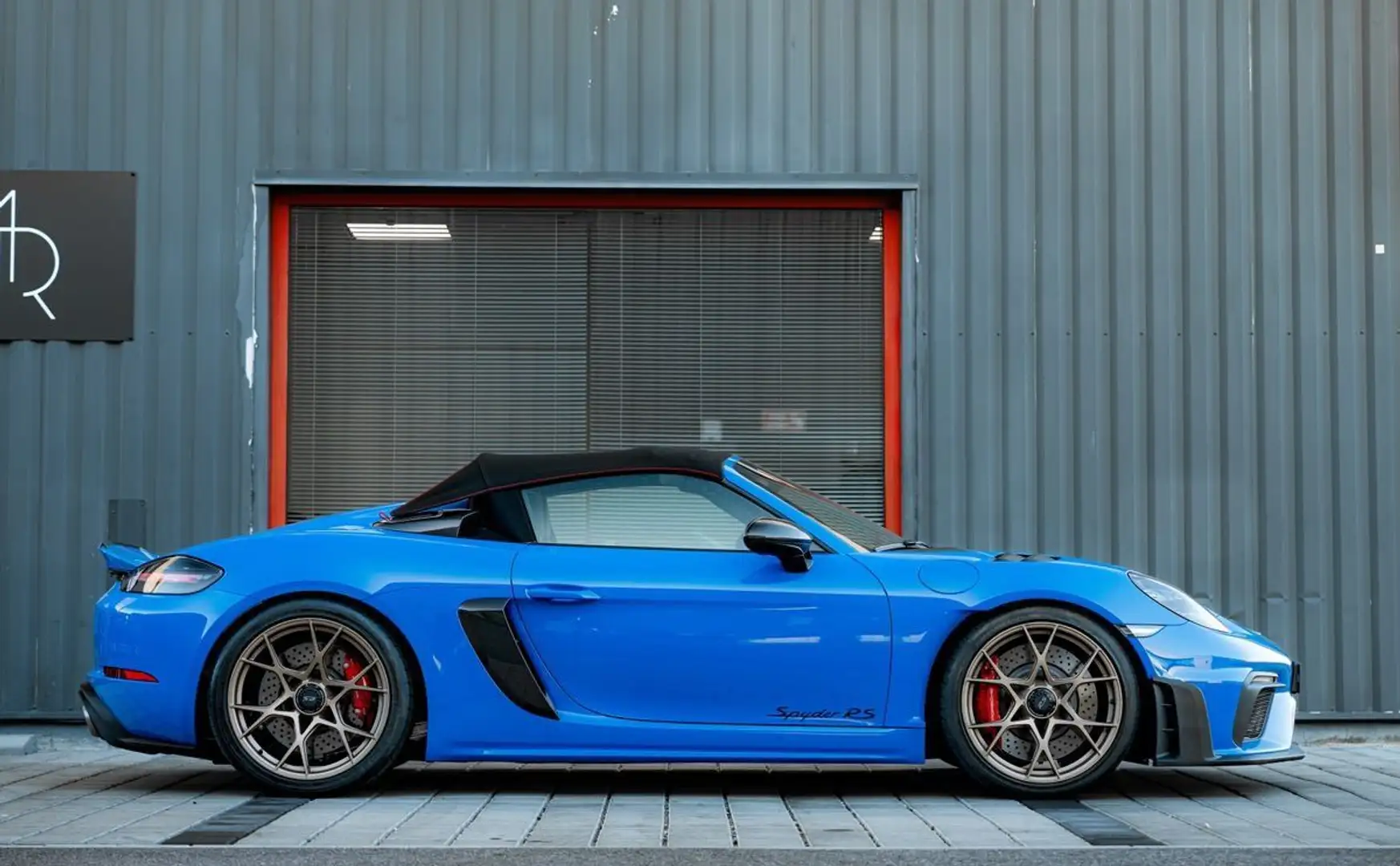 Porsche 718 Spyder RS 4.0 500 CH PDK Première main Immat FR Blau - 2
