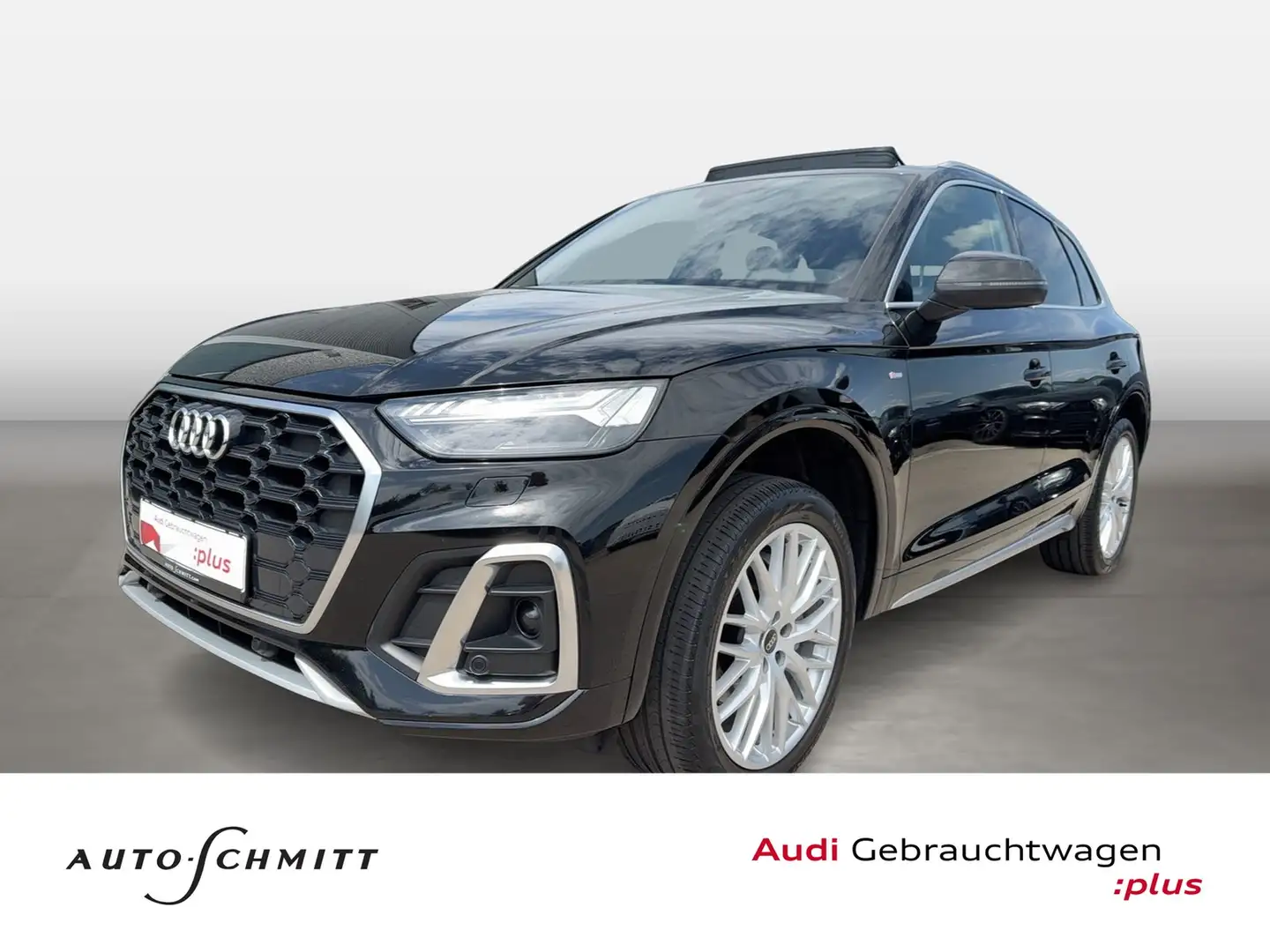 Audi Q5 40 TDI quattro S line Matrix LED Navi Panoramadach Noir - 1