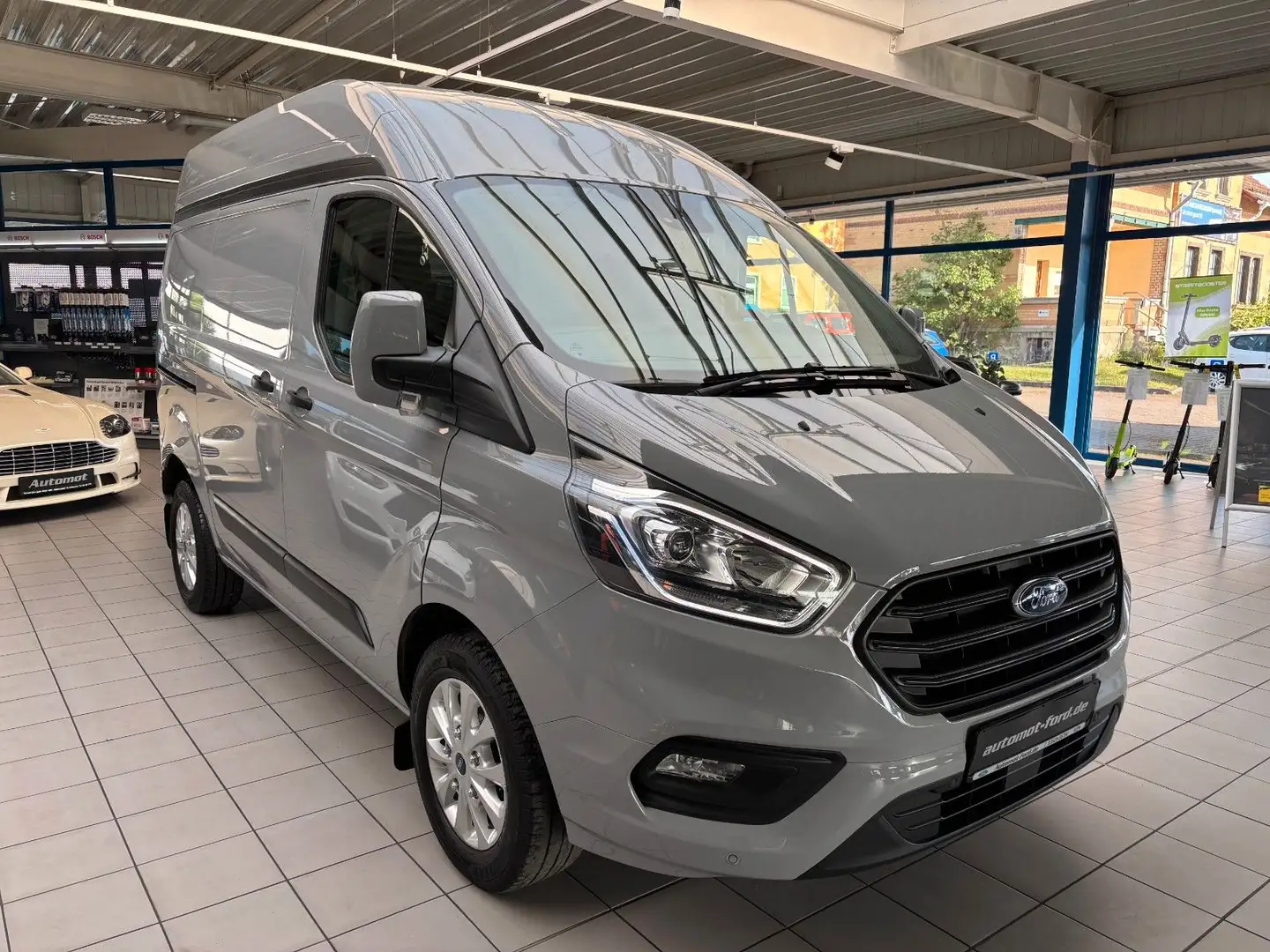 Ford Transit Custom Kasten 280 L1 Trend*Klima*DAB*LMR Grijs - 1