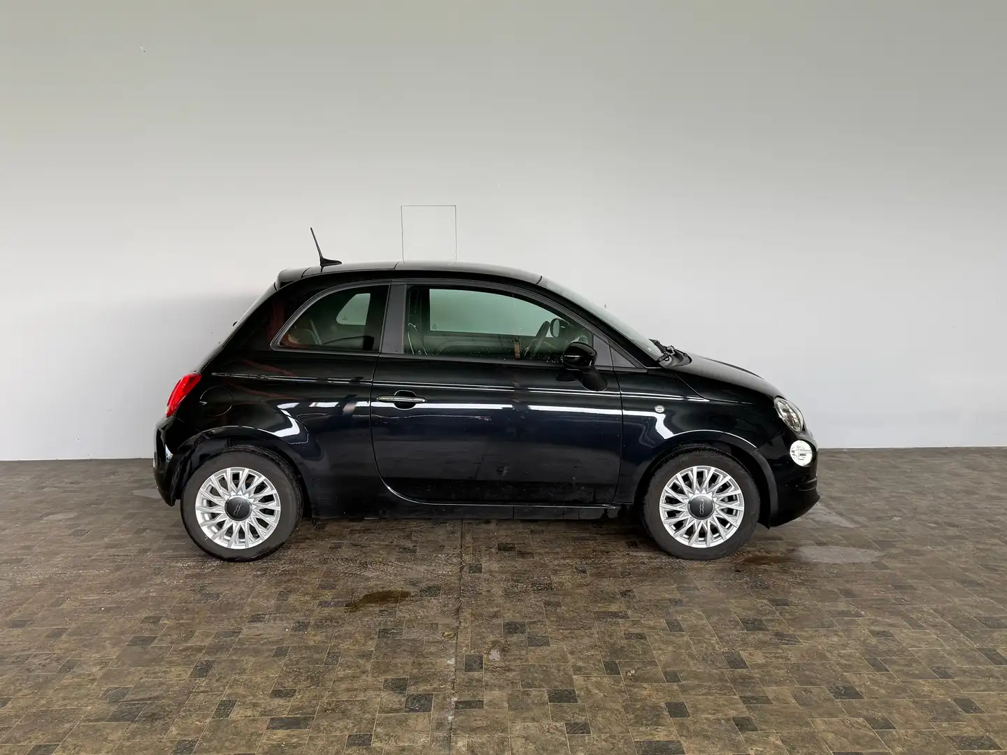 Fiat 500 Mild Hybrid Lounge, Pano, KLima, Navi, Alu Noir - 1
