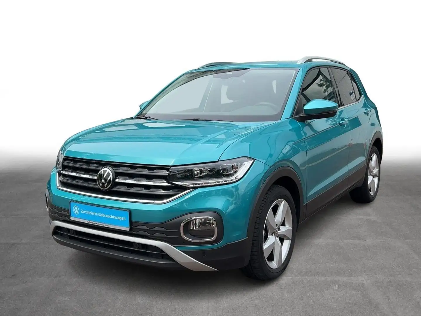 Volkswagen T-Cross 1.0 TSI DSG Style Climatronic LED PDC SH Grün - 2