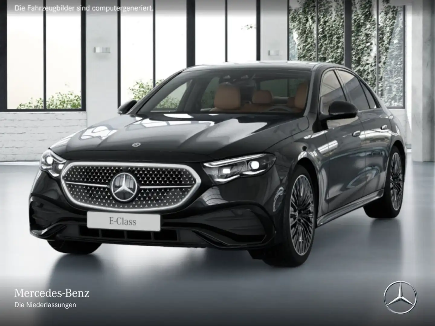 Mercedes-Benz E 450 d 4M AMG Fahrass 360° Pano Burmester Distr. Noir - 2