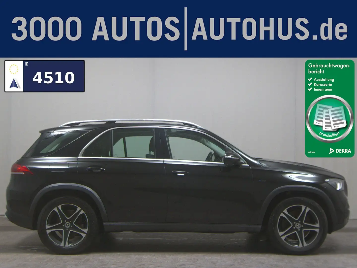 Mercedes-Benz GLE 350 e 4M Navi LED Wides Pano 360° Burmester Schwarz - 1
