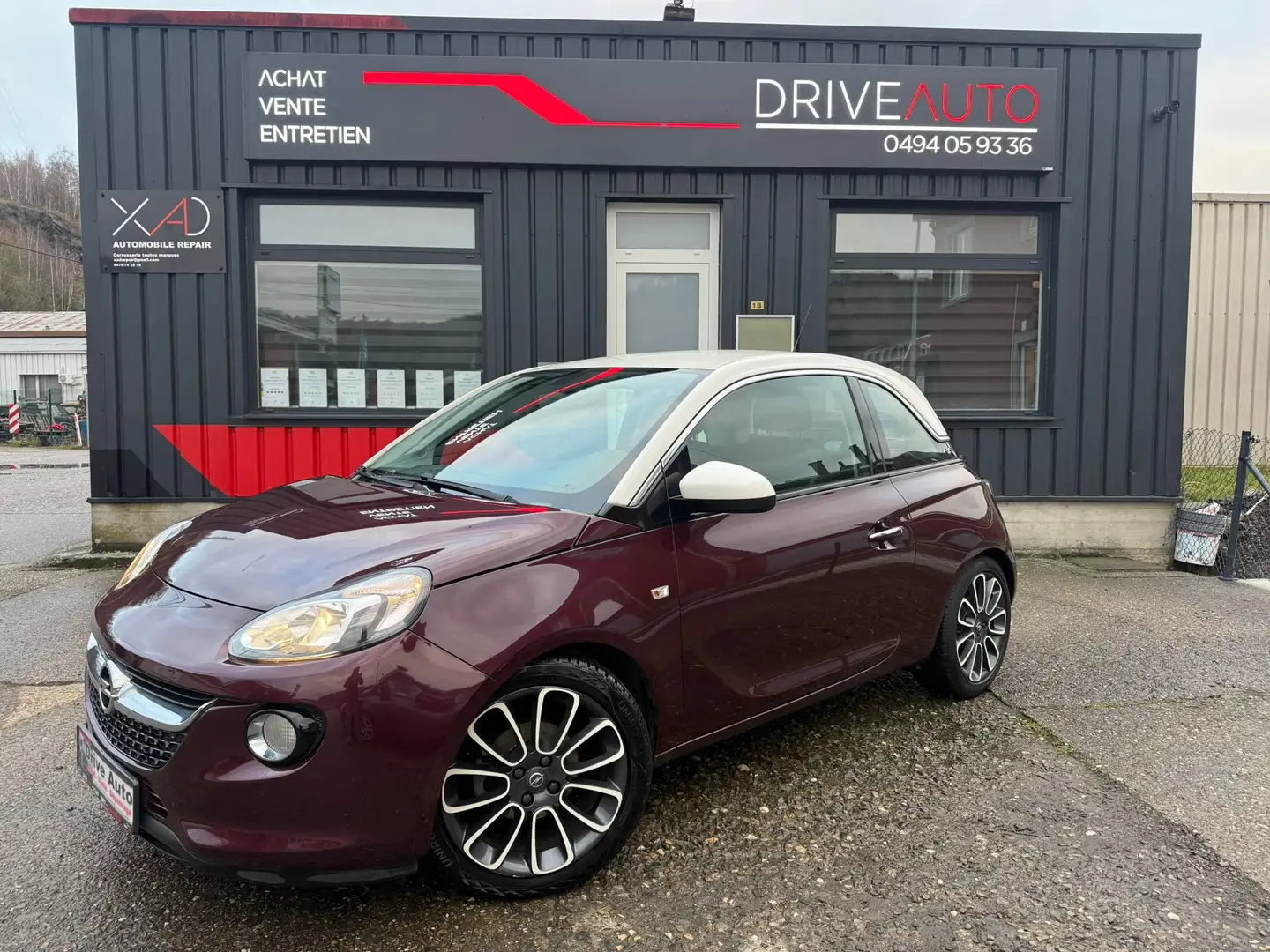 Opel Adam 1.0 Turbo / Carplay / Capteurs / Ecran / Garantie Mauve - 1