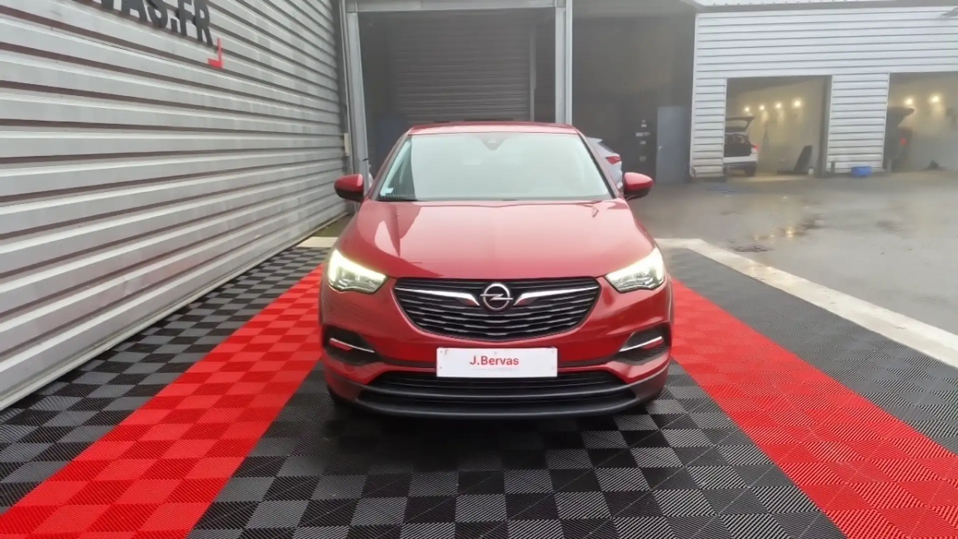 Opel Grandland X 1.5 DIESEL 130 CH BVA8 EDITION Rouge - 2
