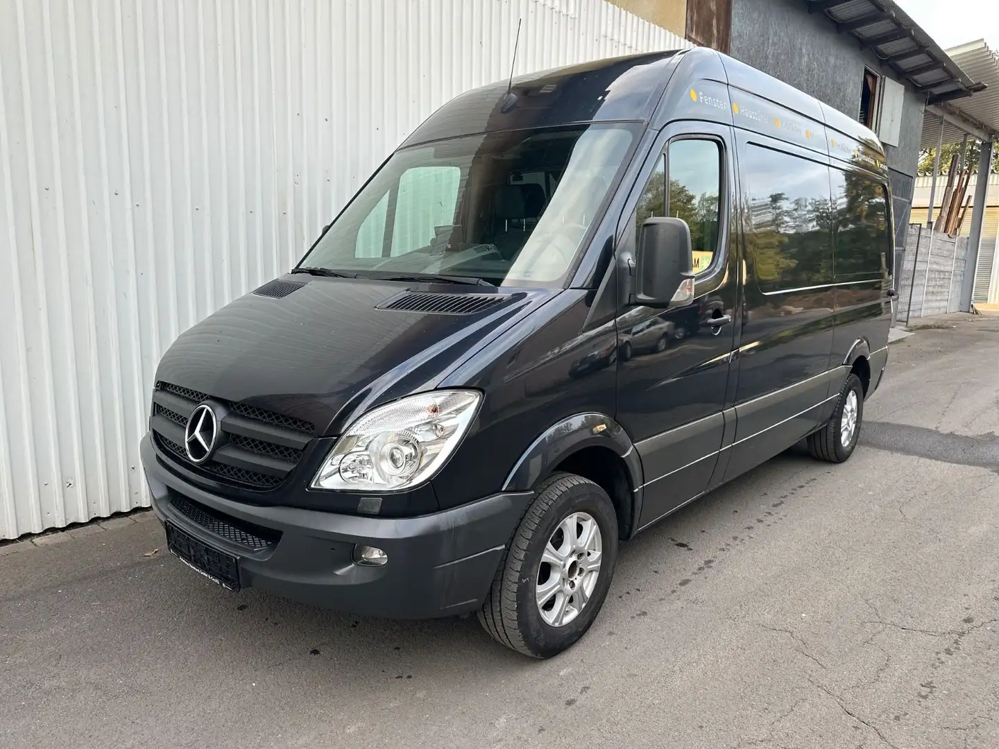Mercedes-Benz Sprinter 318/319 CDI 1.Hand, Klima, Standheizung Schwarz - 1