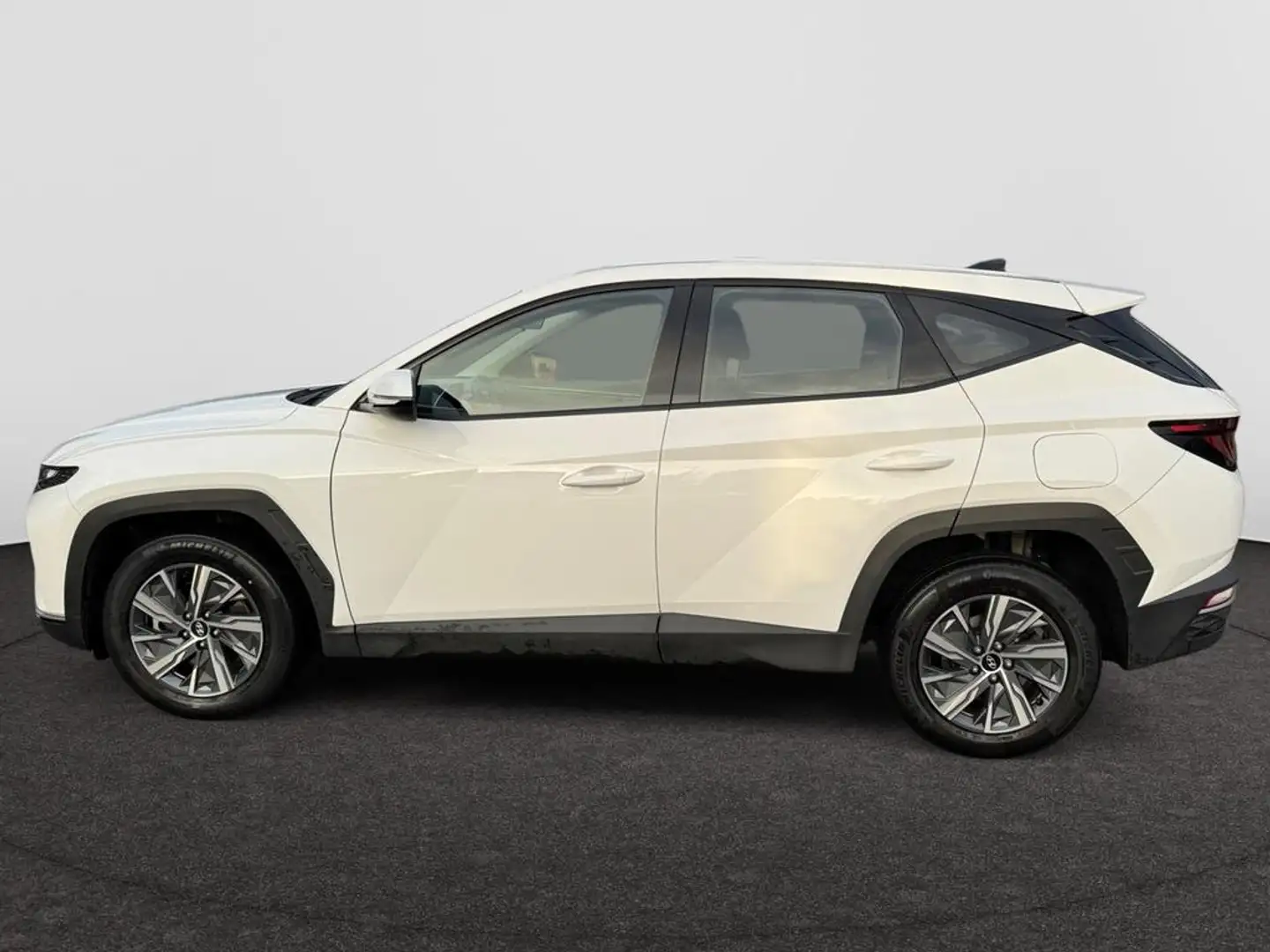 Hyundai TUCSON FEEL 1.6 T-GDi HEV 180 PK DCT / GPS / PDC / Cruise Blanc - 2