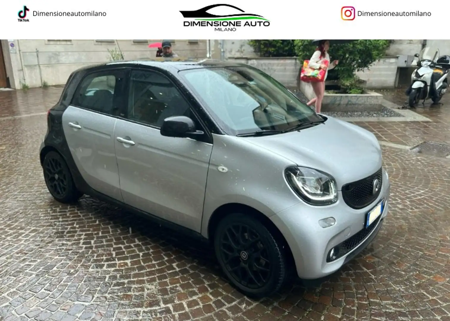 smart forFour 0.9 t Passion 90cv twinamic siva - 1