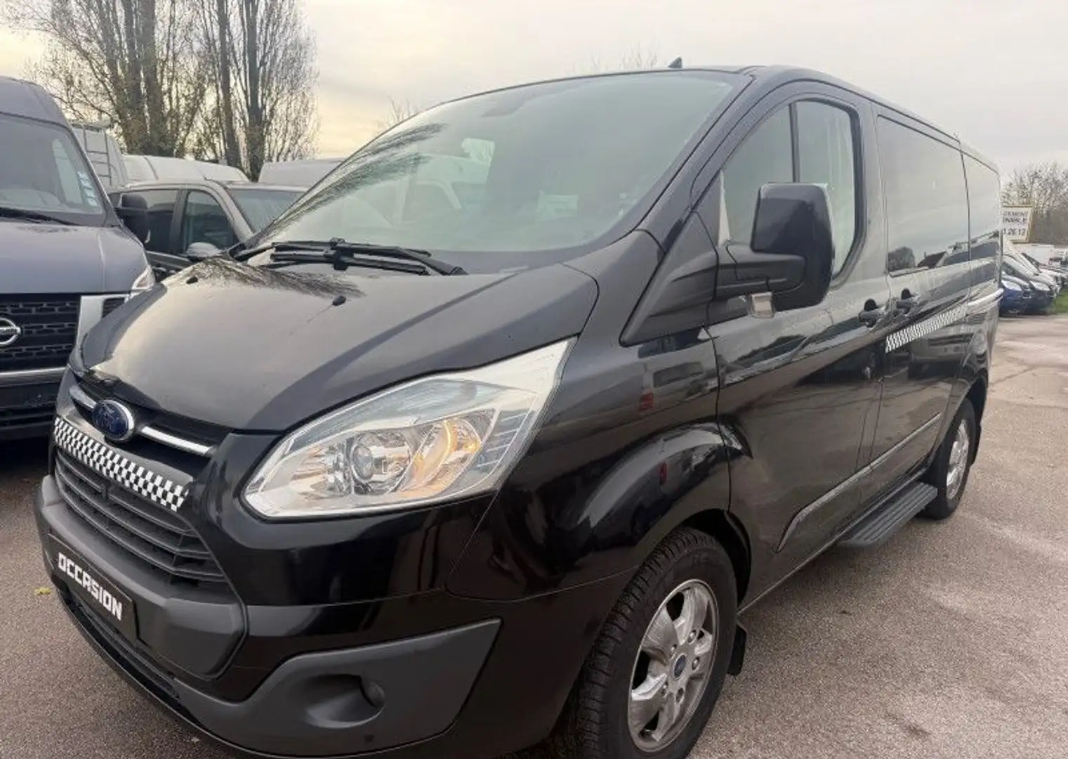 Ford Transit Custom TRANSIT KOMBI 300 L1H1 2.2 TDCI 125CH TREND Noir - 1