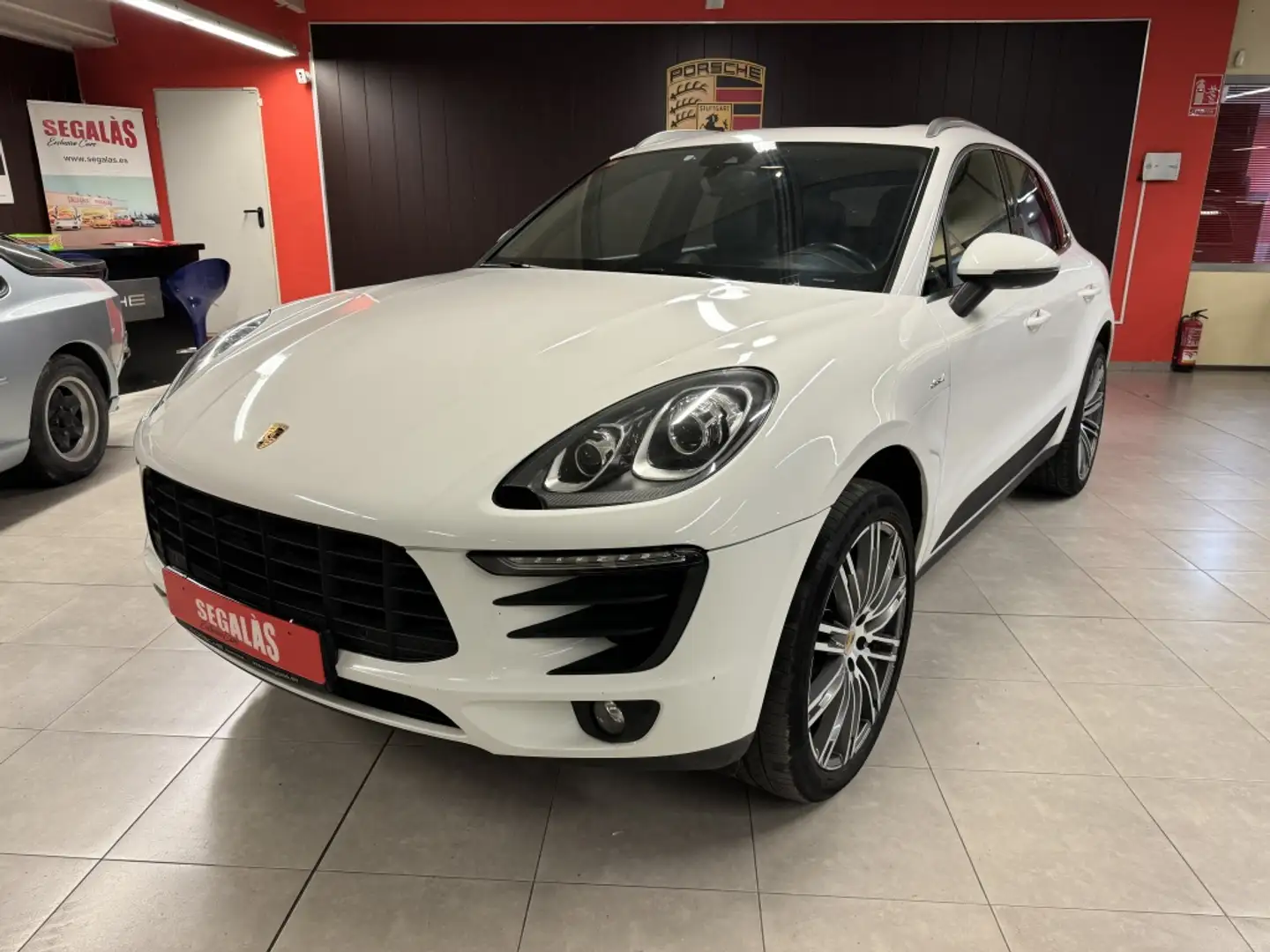 Porsche Macan S Diesel Aut. Blanc - 1
