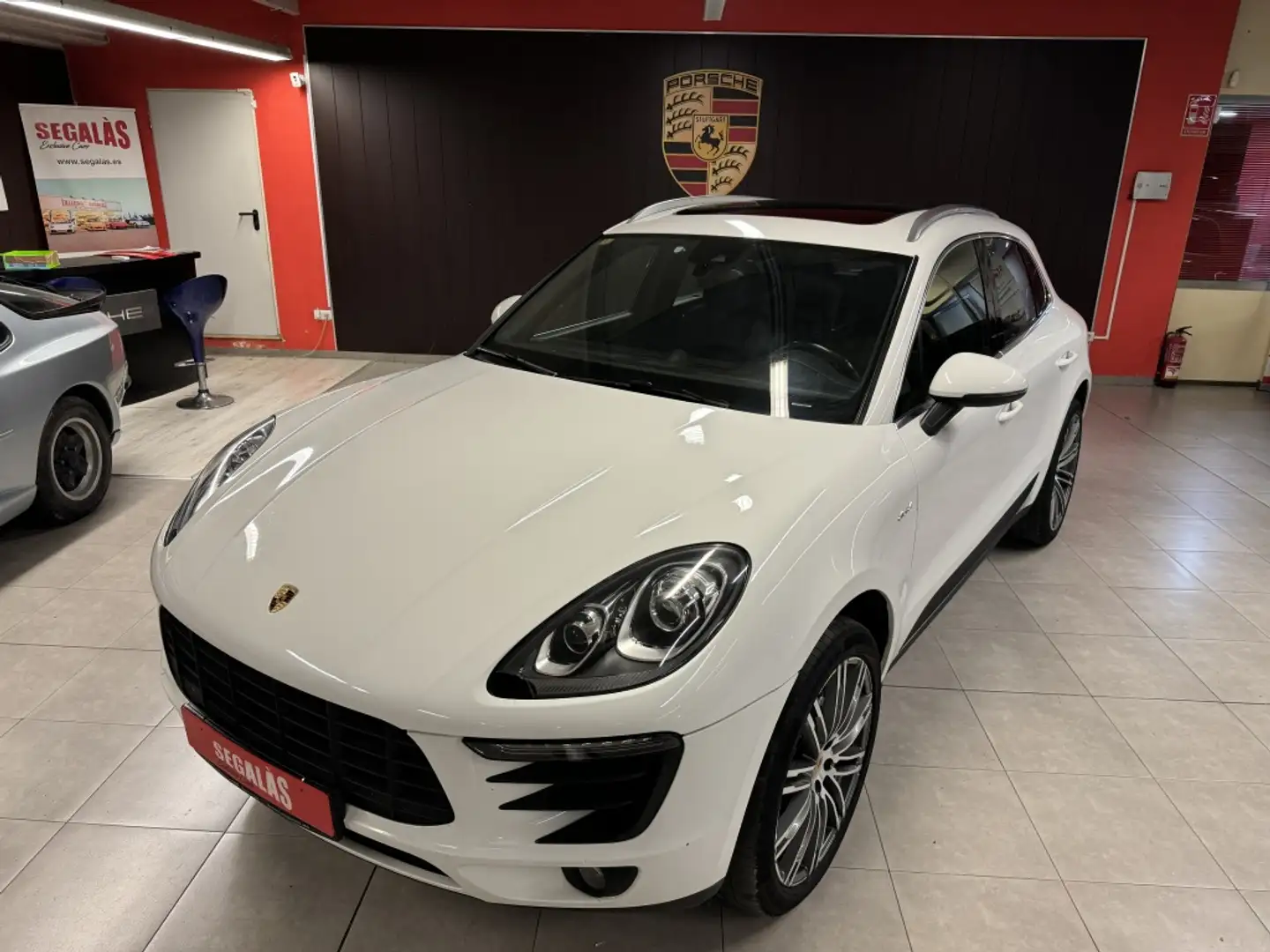 Porsche Macan S Diesel Aut. Blanc - 2