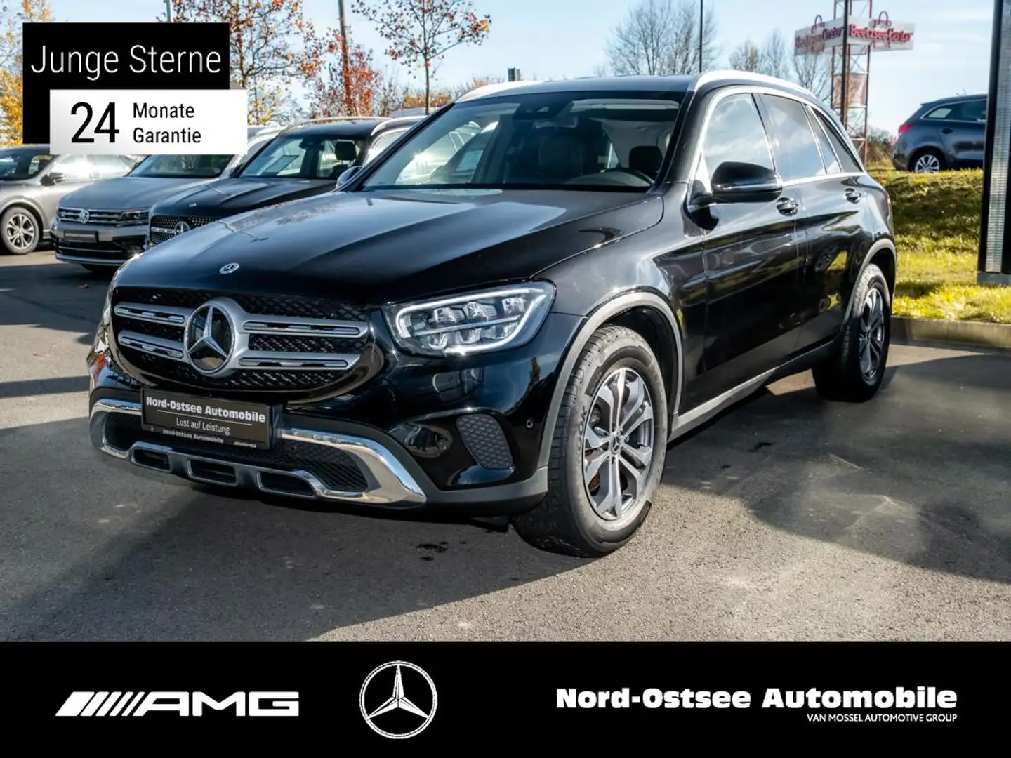 Mercedes-Benz GLC 220 d 4M KAMERA NAVI TEMPO AHK SHZ LED Schwarz - 1