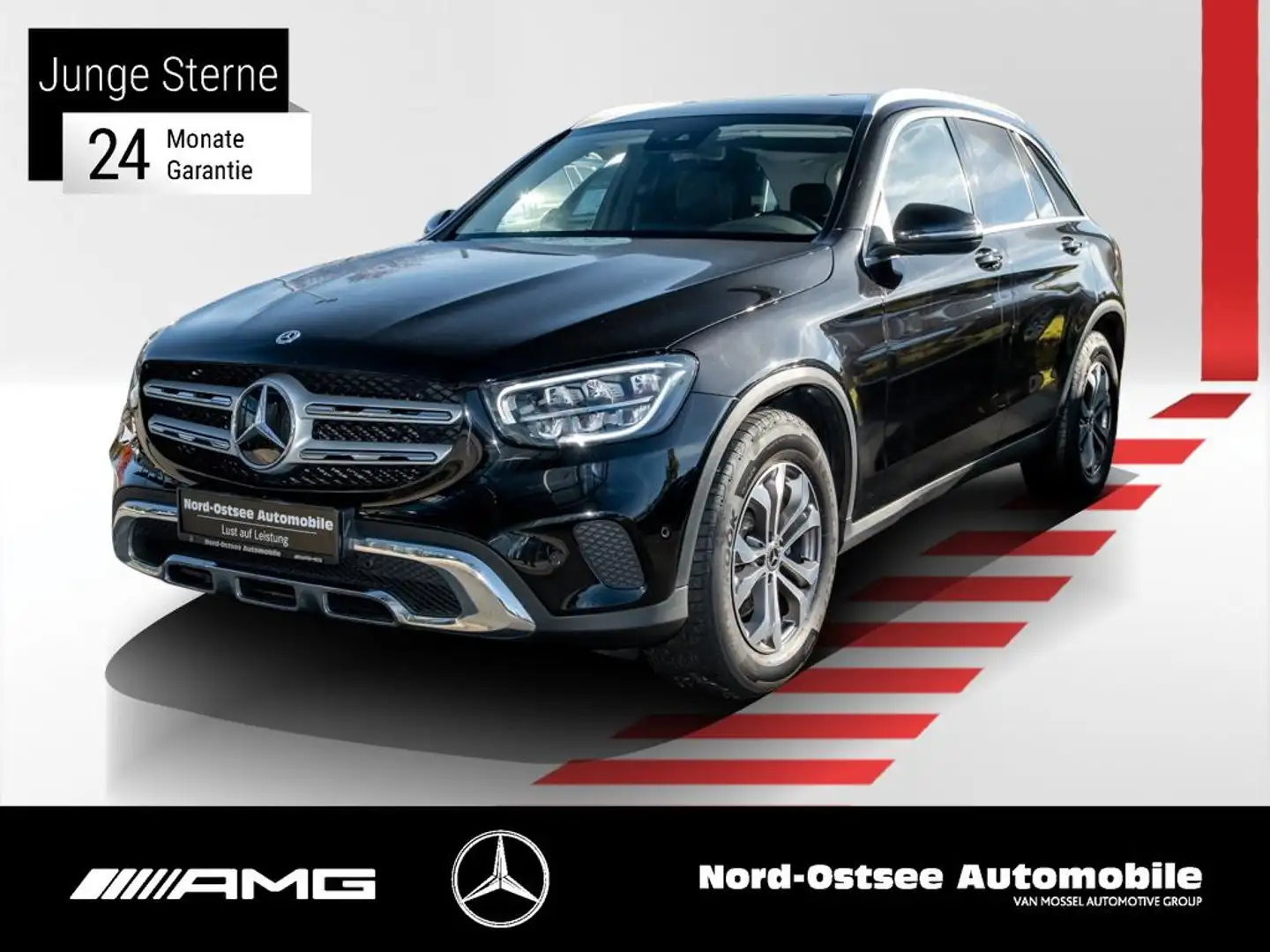 Mercedes-Benz GLC 220 d 4M KAMERA NAVI TEMPO AHK SHZ LED Negro - 1