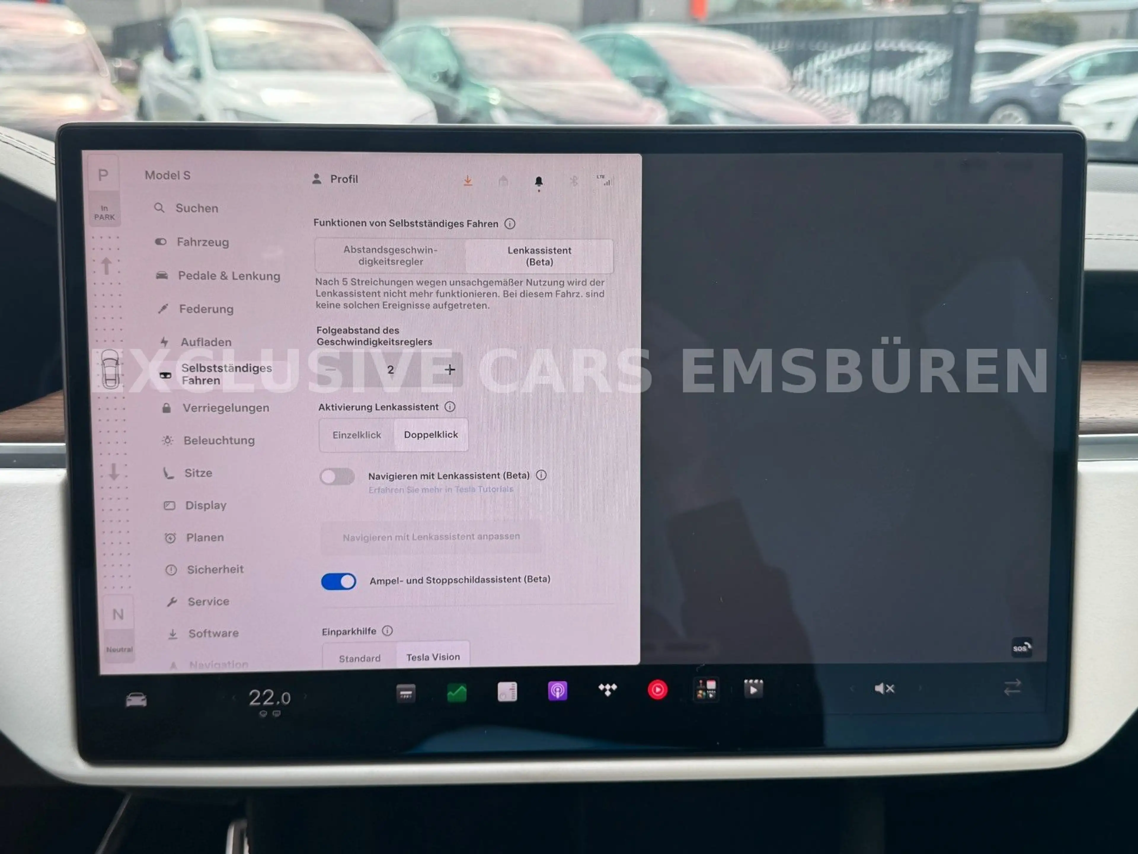 Tesla Model S MODEL S PALLADIUM | FULL SELF DRIVE AI | MATRIX — photo 12