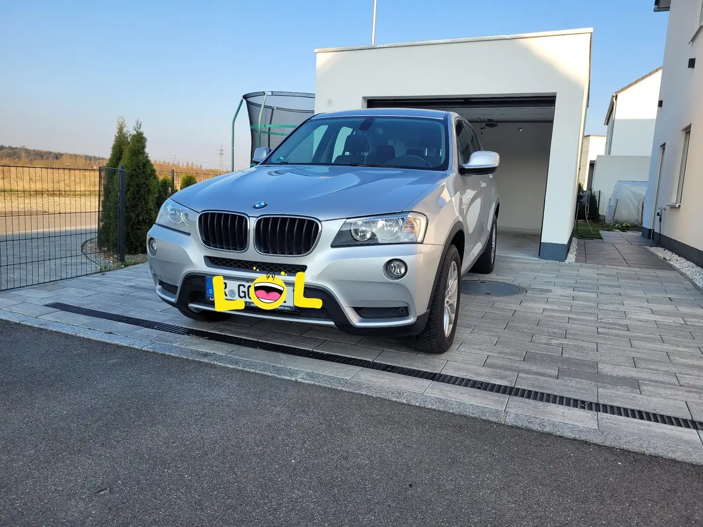 BMW X3 xDrive 20 d Weiß - 2