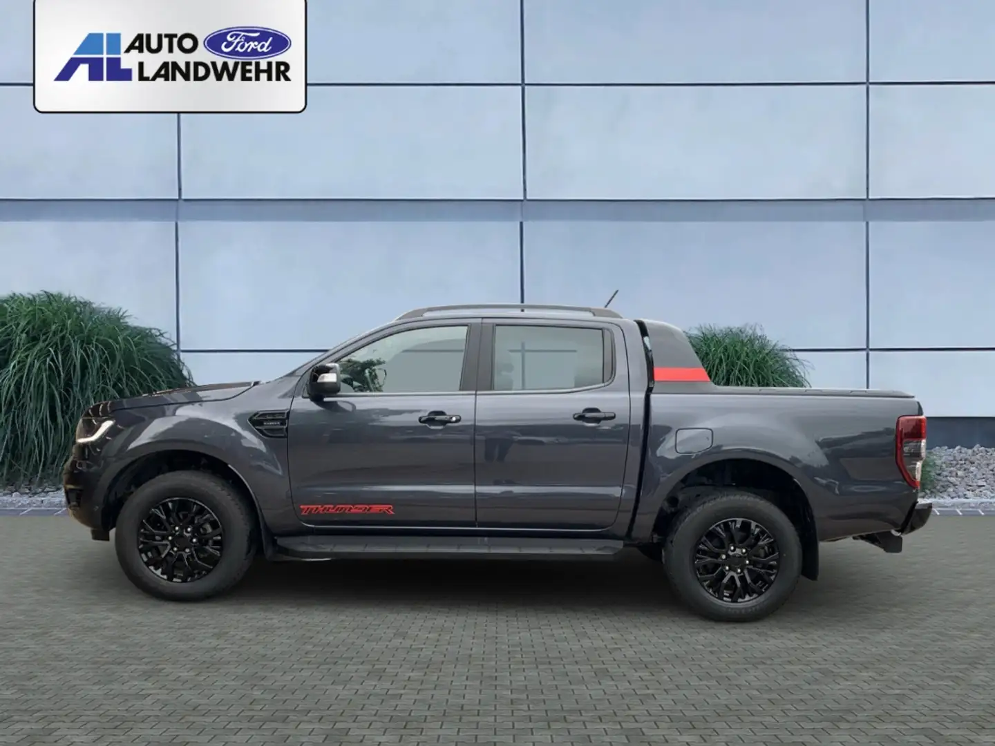 Ford Ranger Wildtrak Thunder Doppelkabine 4x4 2.0 TDCi Panther Grijs - 2