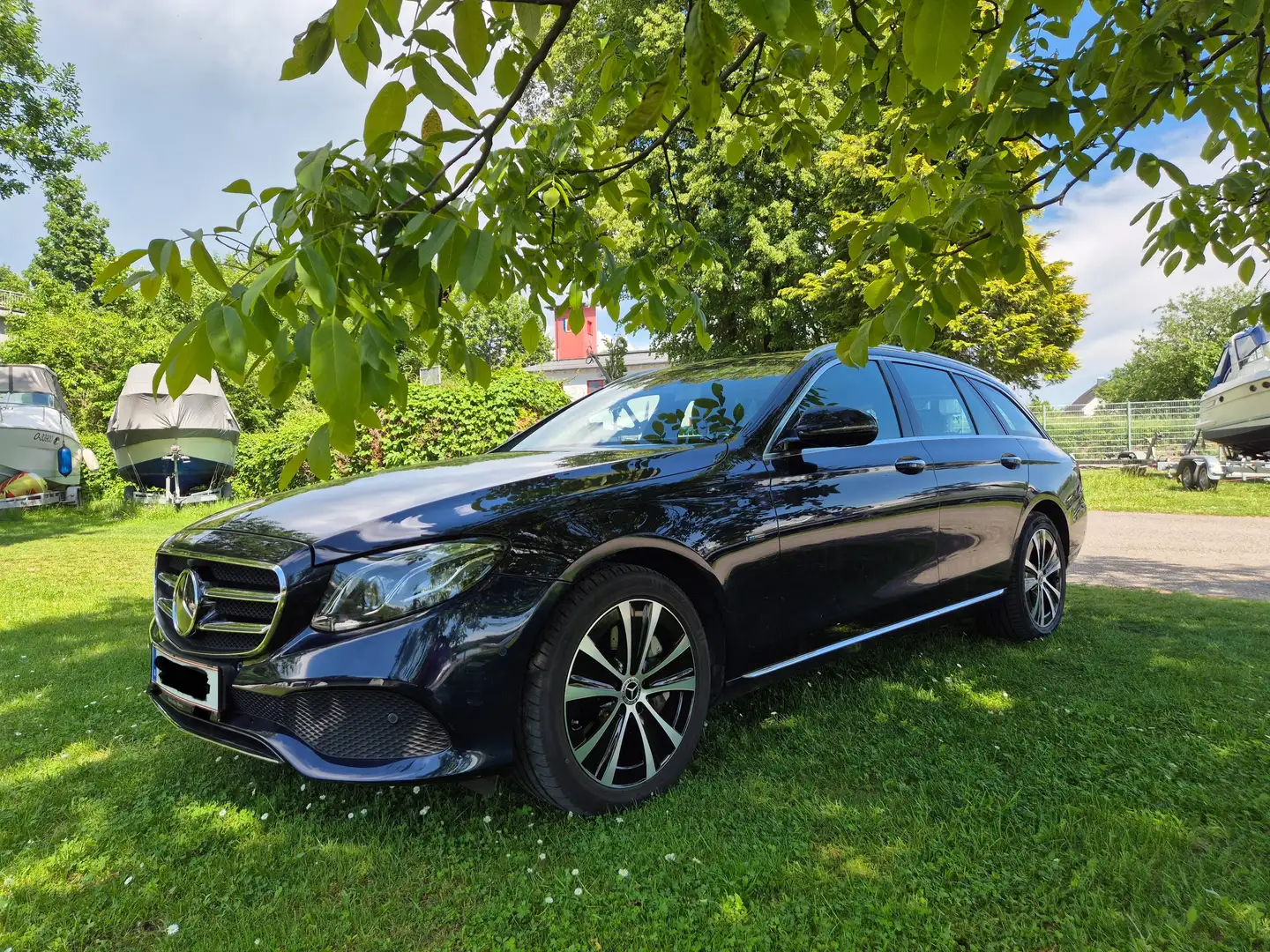 Mercedes-Benz E 300 E 300 de T Avantgarde Aut. Avantgarde Blau - 1