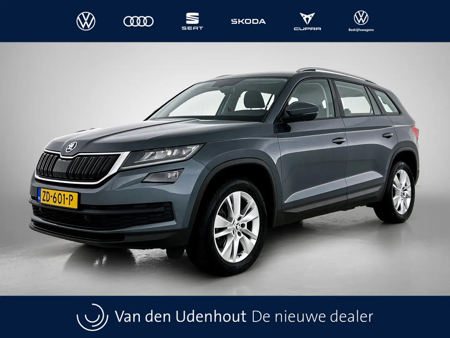 Skoda Kodiaq 1.5 TSI 150pk Ambition Business 7p. DSG / Navigati Gris - 1