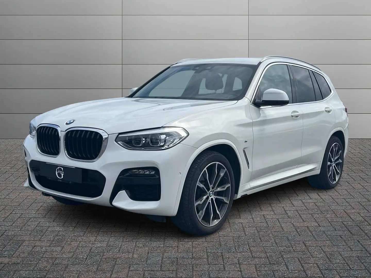 BMW X3 xdrive20d mhev 48V Msport auto Bianco - 1