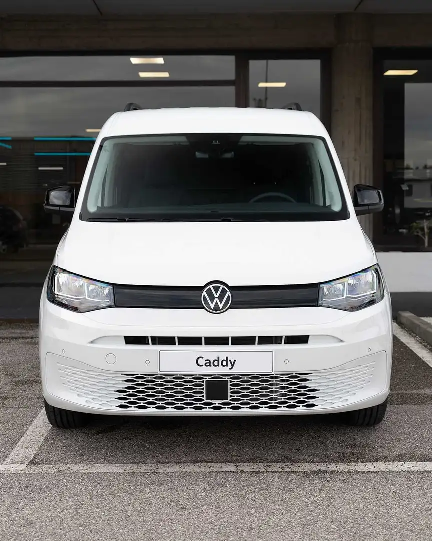 Volkswagen Caddy 5ª serie 2.0 TDI Business Maxi Bianco - 2