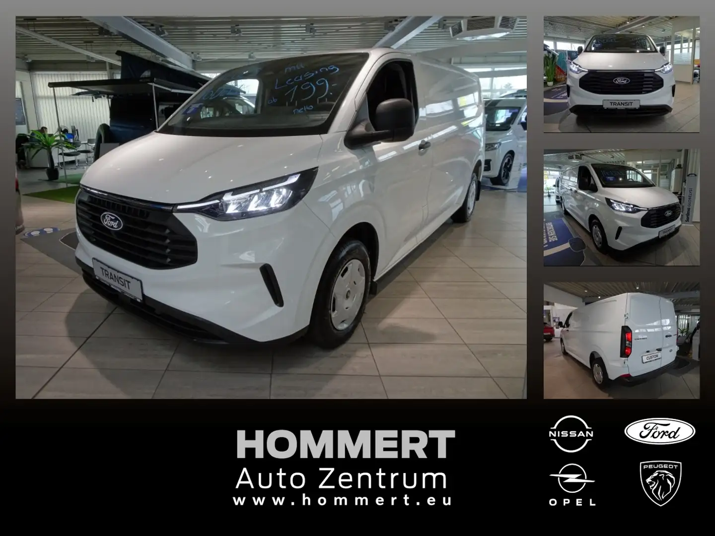 Ford Transit Custom Kasten Trend 280 L2 AHK*NAVI*SHZ Weiß - 1