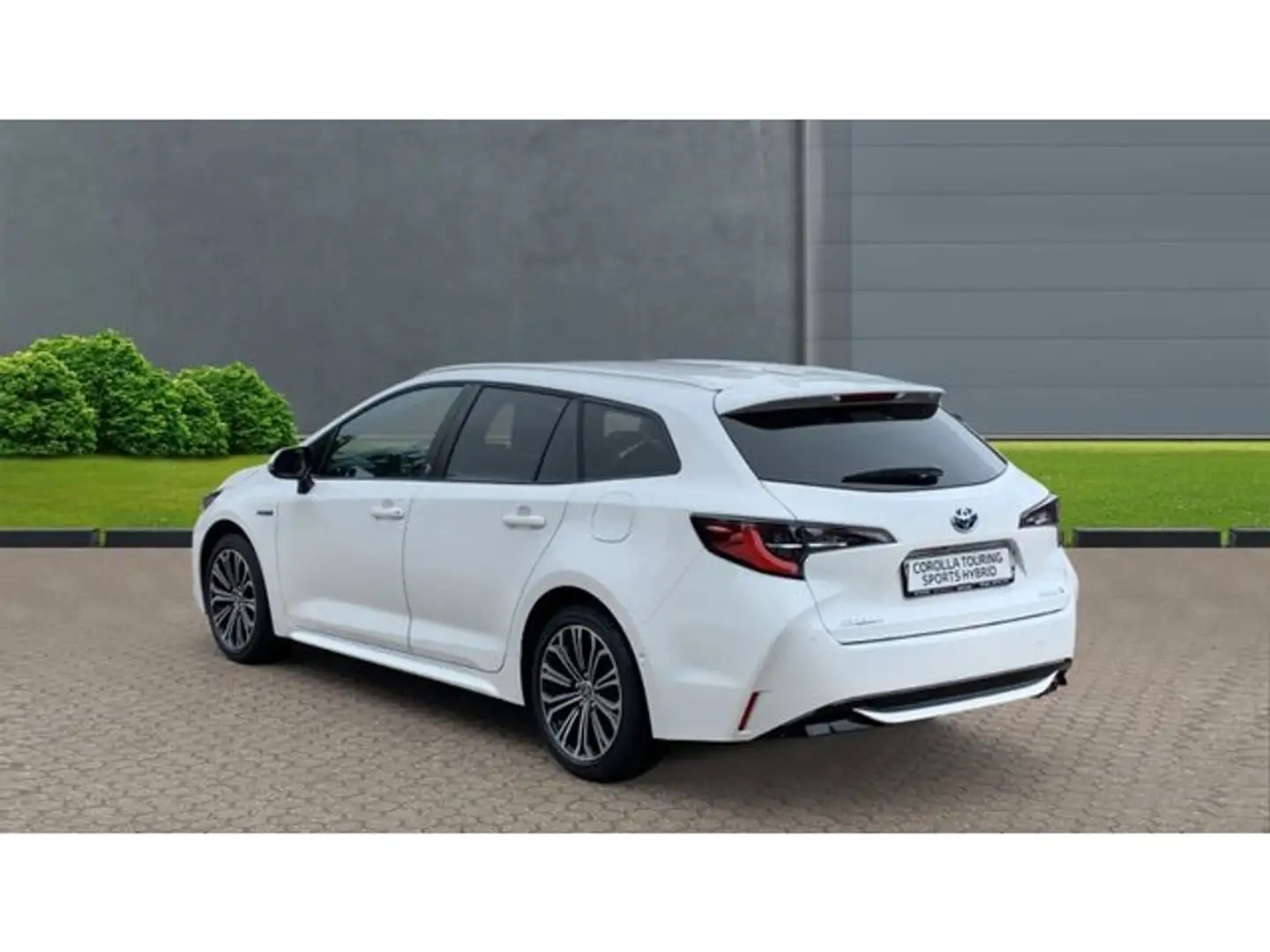 Toyota Corolla Touring Sports Hybrid Team D SHZ EPH NAV Blanc - 2